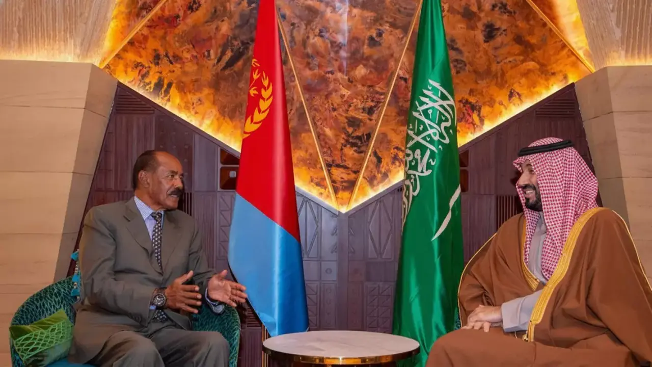 مباحثات سرية.. ولي العهد السعودي يلتقي رئيس إريتريا حول البحر الأحمر